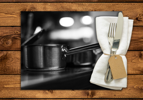 set de table personnalisé Casserole