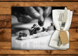 set de table personnalisé Dressage assiette 3