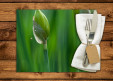 set de table personnalisé Narcisses