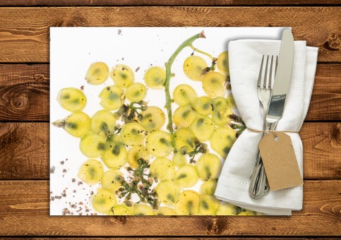 set de table personnalisé Raisin Honorine grappe