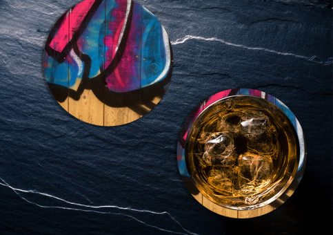 Dessous de verre Graph