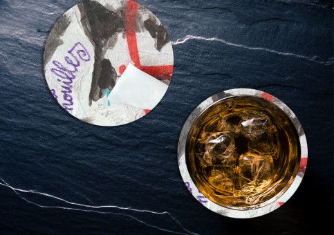 Dessous de verre Les nouilles