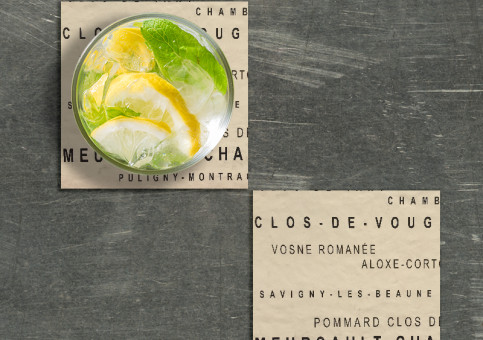 Dessous de verre Prose viticole