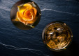 Dessous de verre Rose jaune en bouton