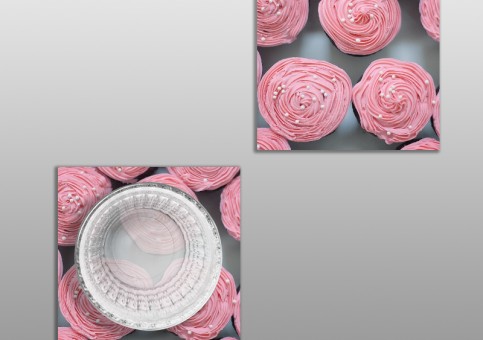 Dessous de verre Cupcakes