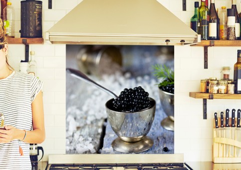 Crédence Caviar noir