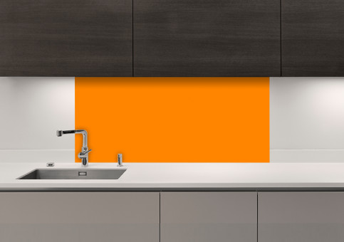 Crédence Orange