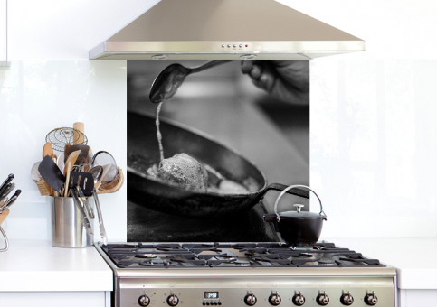 Crédence Chef en cuisine 2