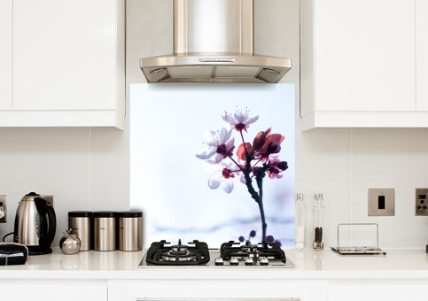 Crédence Fleur de Prunus 1