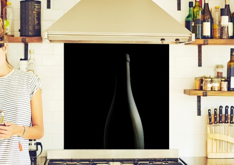 Crédence Bouteille de vin 1