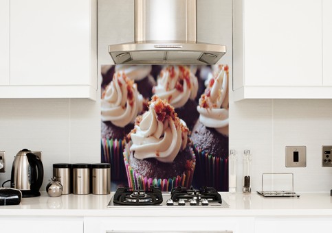 Crédence Cupcakes