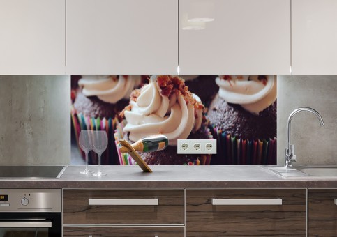 Crédence Cupcakes