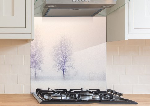 Crédence Paysages d'hiver