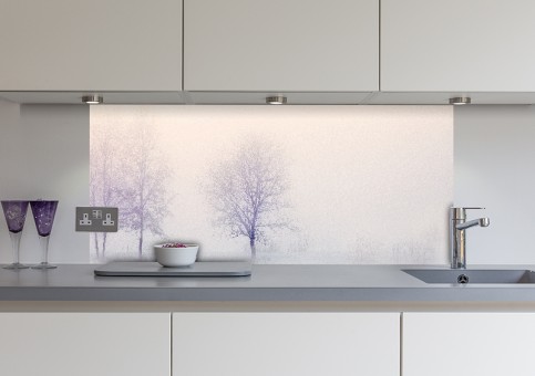 Crédence Paysages d'hiver