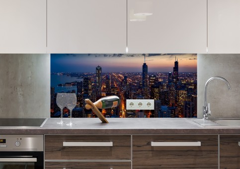 Crédence Ville de Chicago