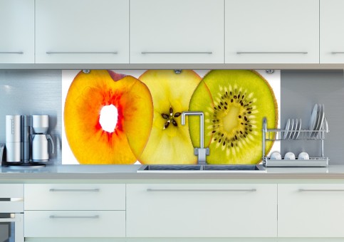 Crédence meli-mélo 3 fruits