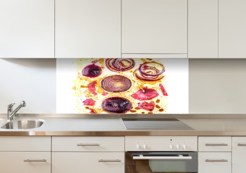 Crédence Oignons rouges