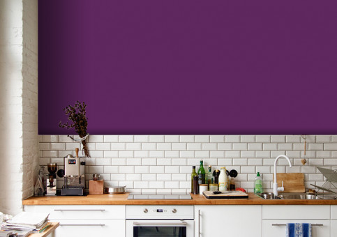 Habillage mural Aubergine