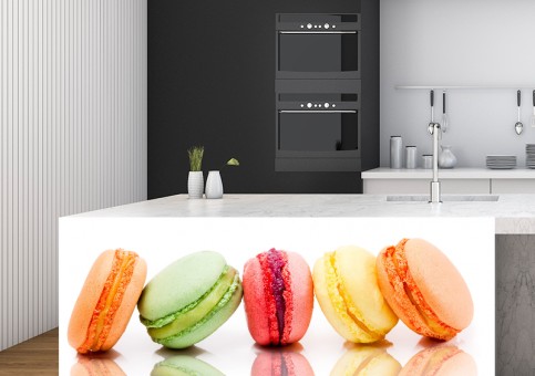 Dessous de bar personnalisé Macarons