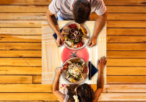 Plateau de table personnalisé Tomate