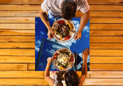 Plateau de table personnalisé Sky