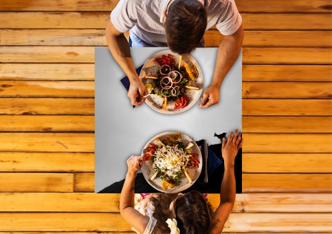 Plateau de table personnalisé Chamois 2