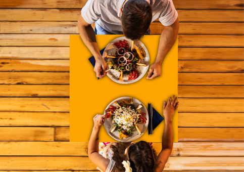 Plateau de table personnalisé Tournesol