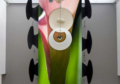 Plateau de table personnalisé Fleur De Calla