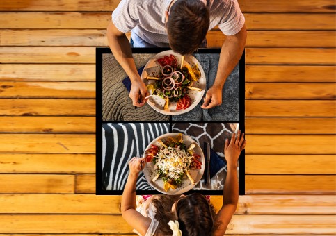 Plateau de table personnalisé Pelages