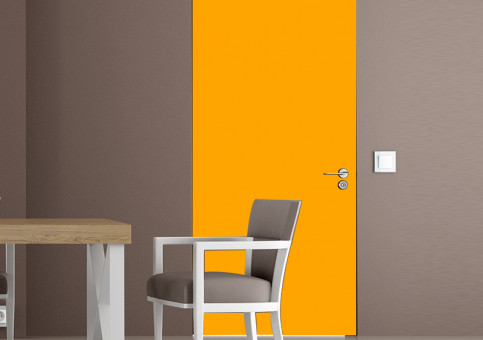 Habillage de porte Tournesol