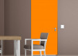 Habillage de porte Orange