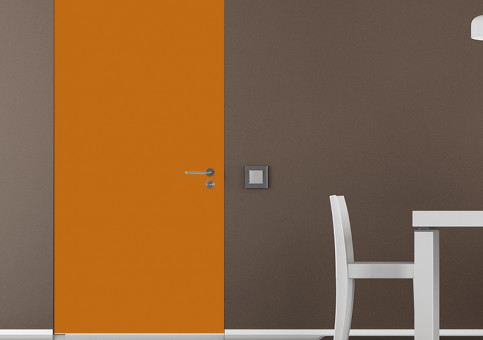 Habillage de porte Caramel