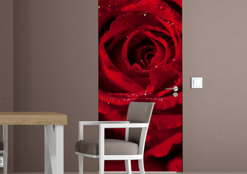 Habillage de porte Rose Dr Watson 1