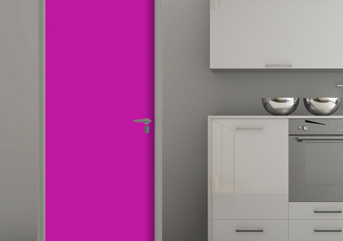 Habillage de porte Oignon rouge