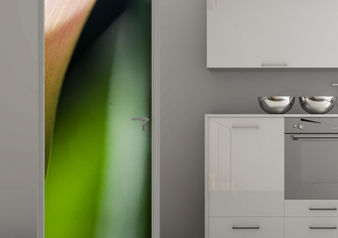Habillage de porte Fleur De Calla