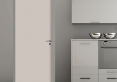 Habillage de porte Warm grey