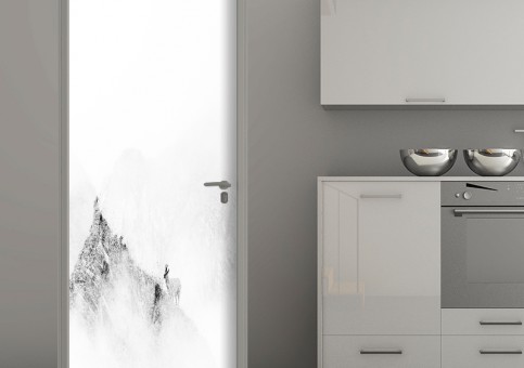 Habillage de porte Chamois