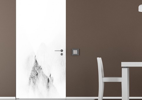 Habillage de porte Chamois
