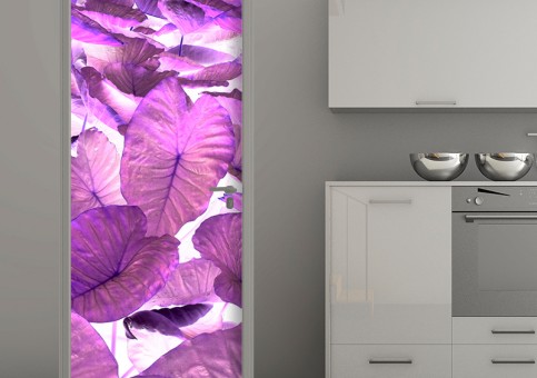 Habillage de porte Feuilles