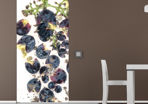Habillage de porte Raisin Célestin grappe