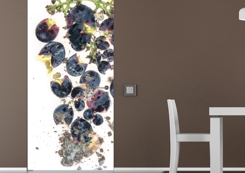Habillage de porte Raisin Célestin grappe