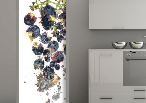 Habillage de porte Raisin Célestin grappe