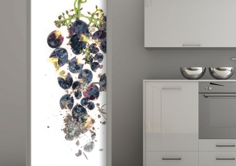 Habillage de porte Raisin Célestin grappe