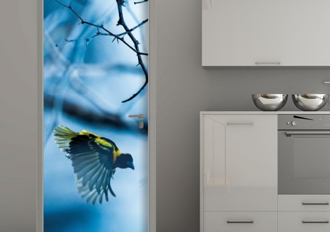 Habillage de porte Oiseau Tisserin