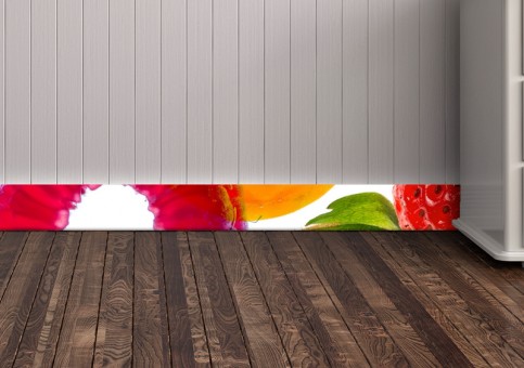 Plinthes personnalisées Meli melo fruits 19