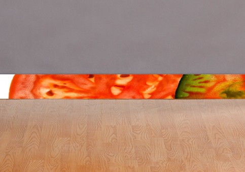 Plinthes personnalisées meli-mélo légumes