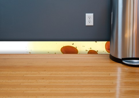 Plinthes personnalisées Oignons rouges