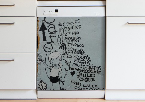 Magnet XXL Menu graffitis 