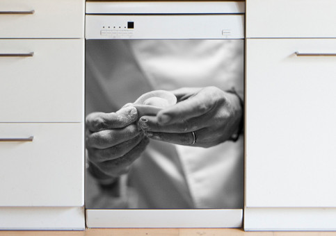 Magnet XXL Chef en cuisine 1