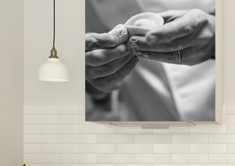 Magnet XXL Chef en cuisine 1
